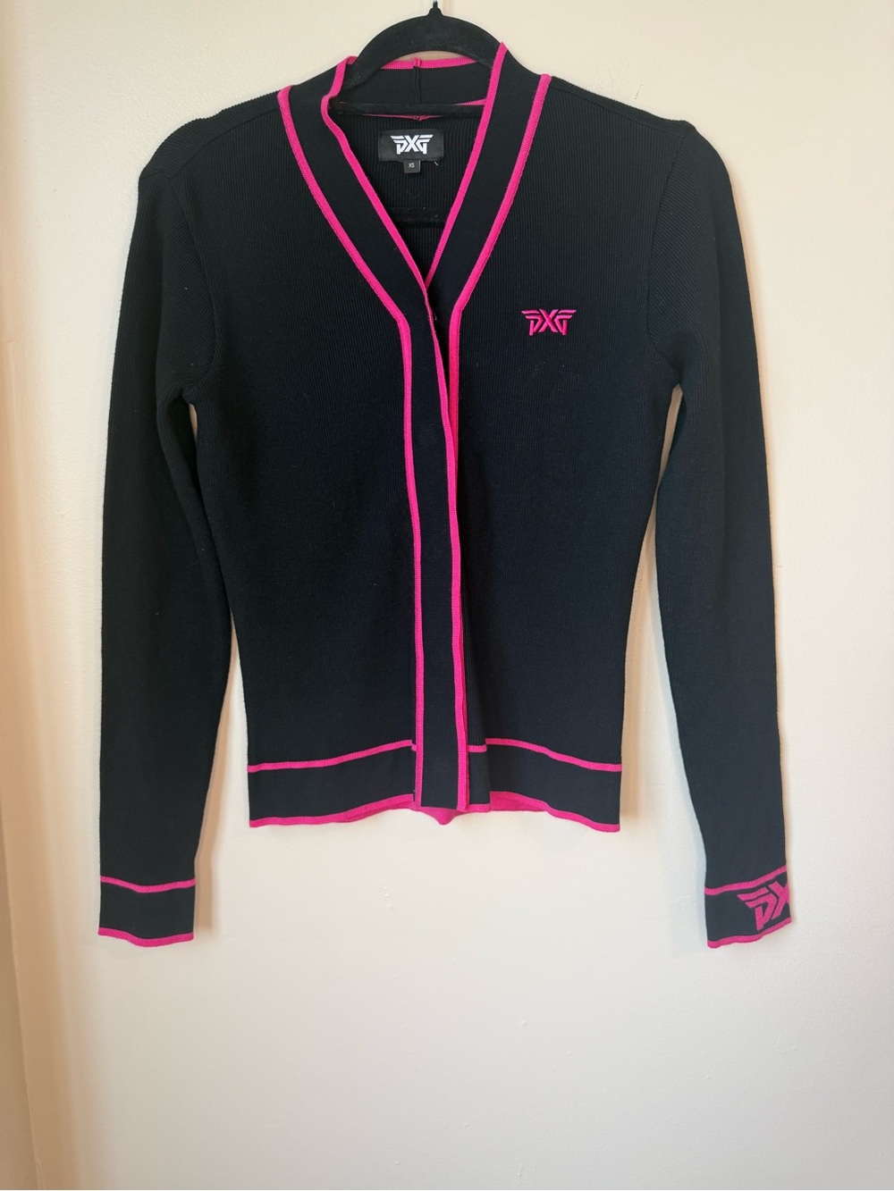 PXG Varsity Cardigan Sweater Size XS - Picture 7 of 11